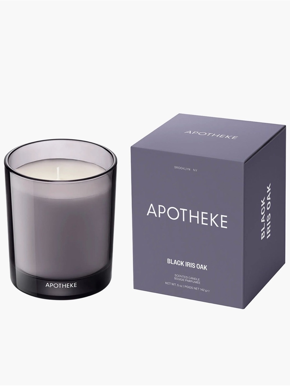 Apotheke Black Iris Oak Scented Candle